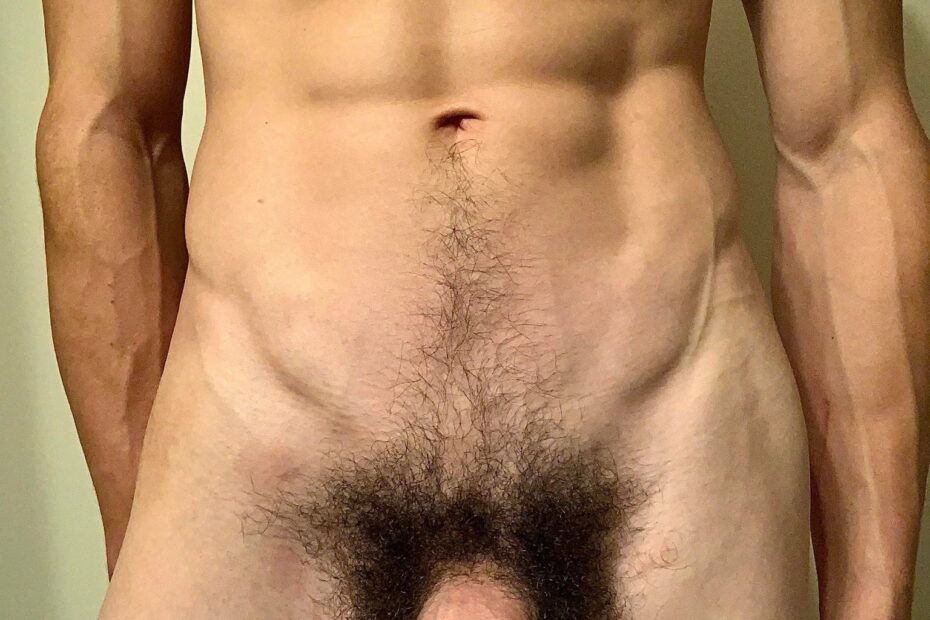 Big hairy uncut cock