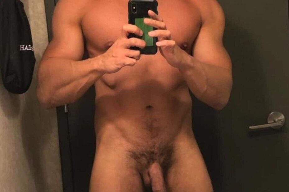 Hunk with a big soft cock