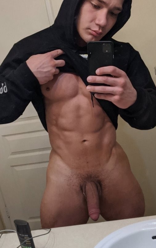 Hunk with a fat cock