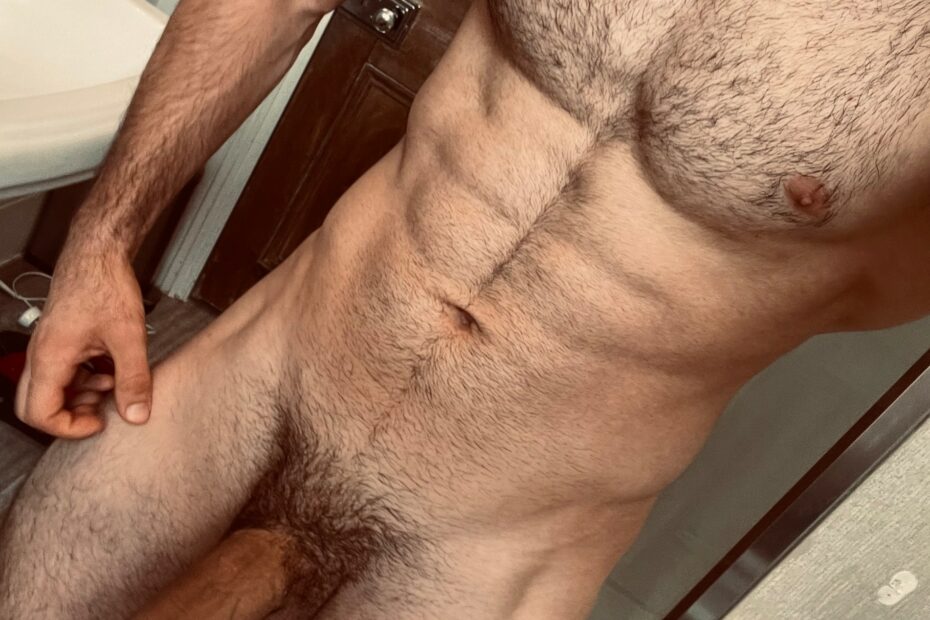 Hunk with a hairy body